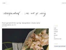 Tablet Screenshot of designskool.net